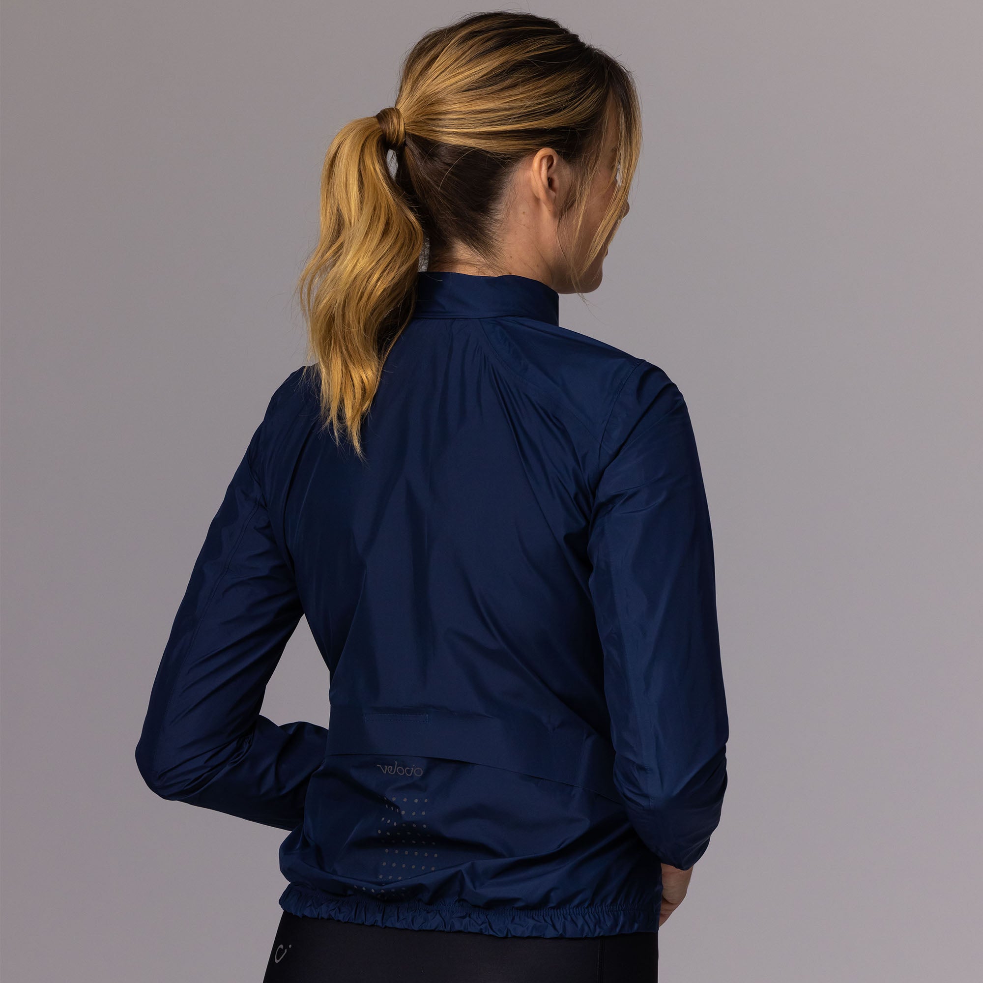 Womens navy blue outlet rain jacket