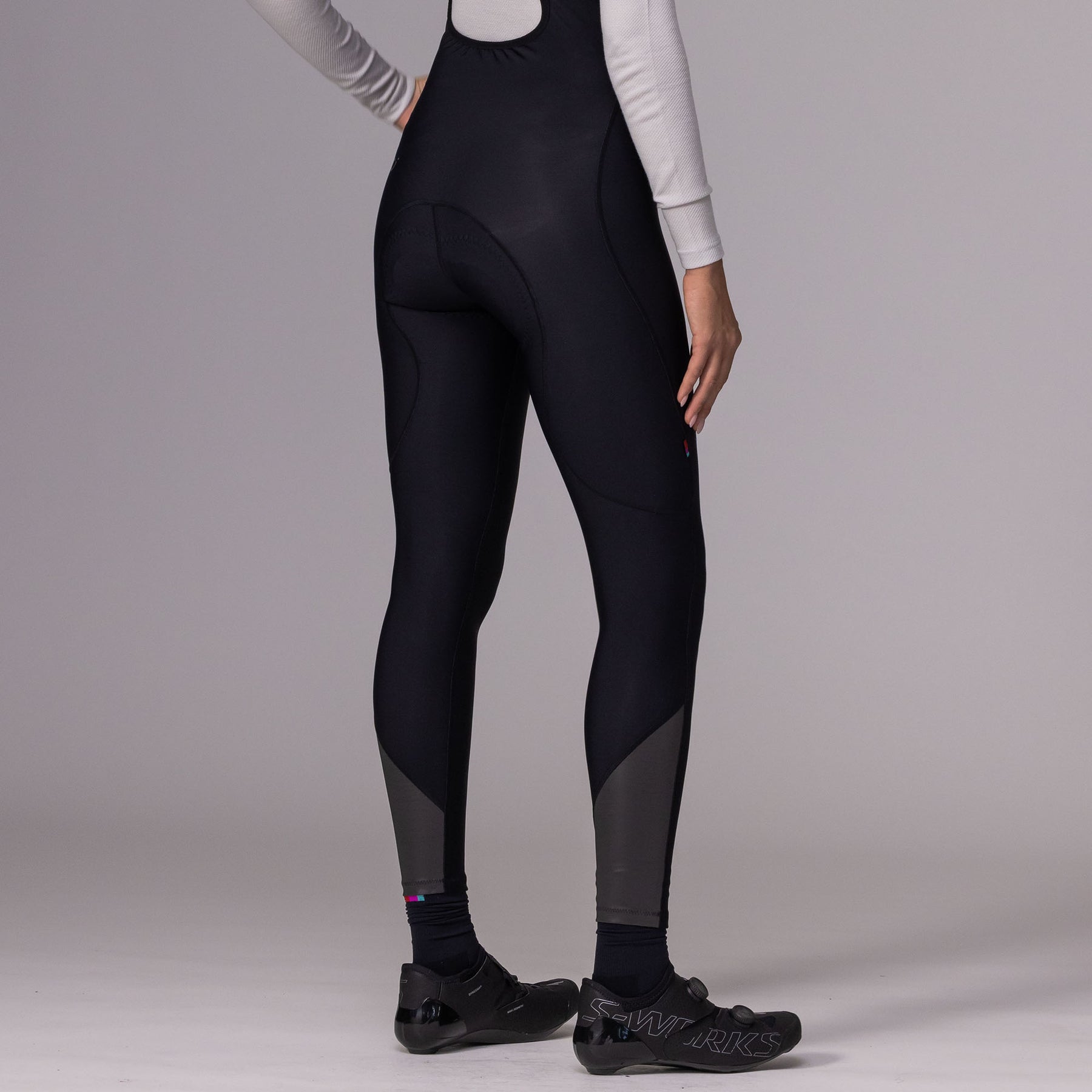 Women's ThermaShell Water-Resistant Bib Tights Black, Buy Women's  ThermaShell Water-Resistant Bib Tights Black here
