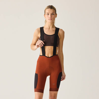Women's Adventure Cargo Bib Short