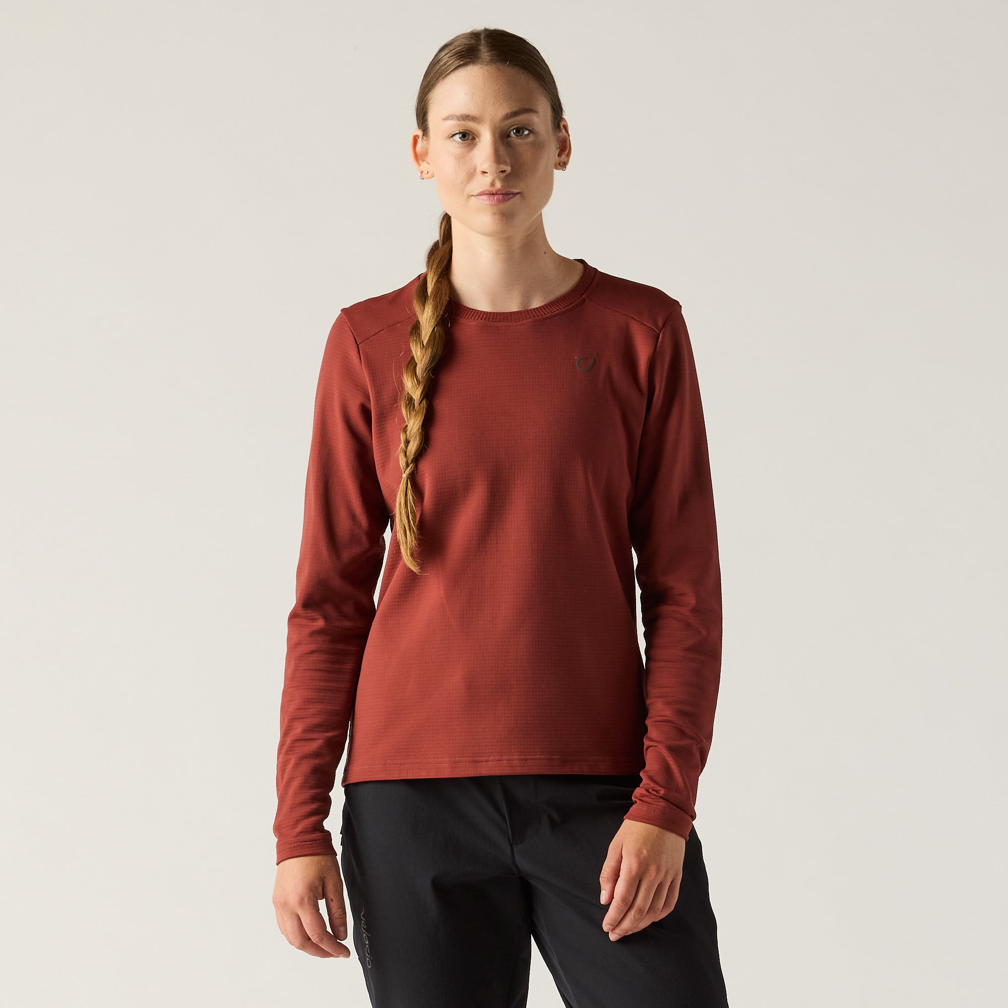 トップス ONC MERINO LONG SLEEVE T-SHIRT BROWN Merino wool long sleeve T-shirt / BROWN / ONC MERINO