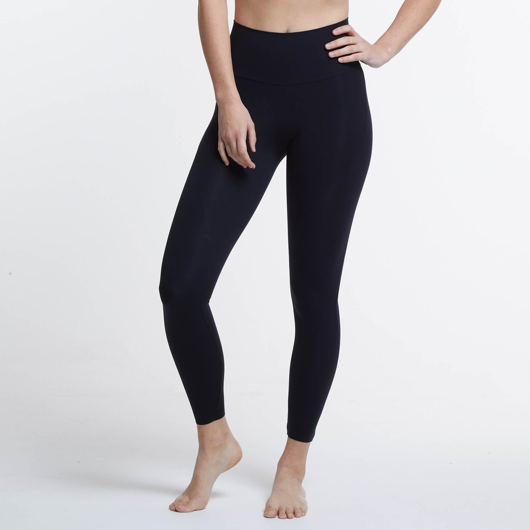 Black LEGGINGS | Stylish Black Slimming Effect Sexy Pants with Zippers