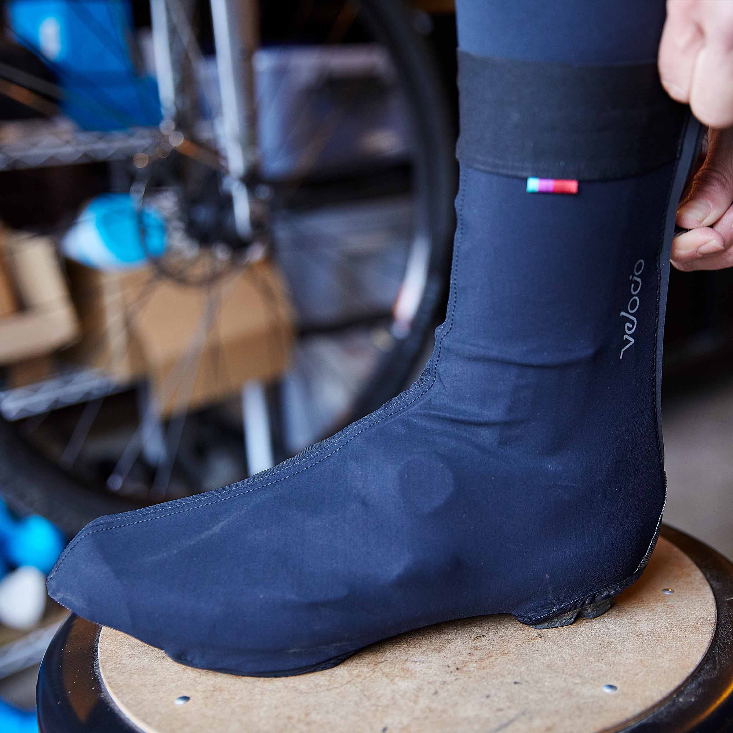 Waterproof hot sale cycling booties